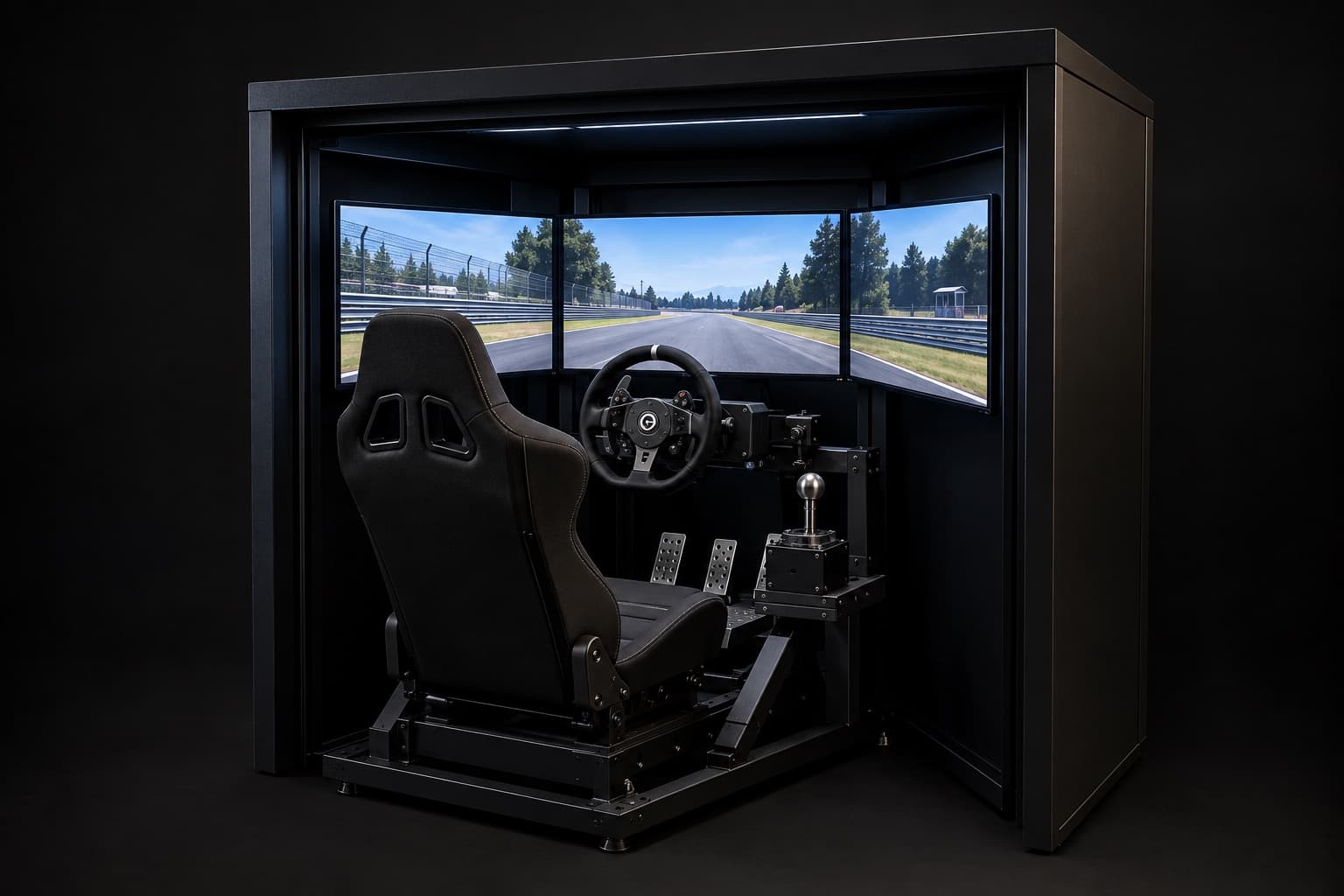 Immersive Cockpit at GenZ Arcade Café, Clifton Block 6, Karachi