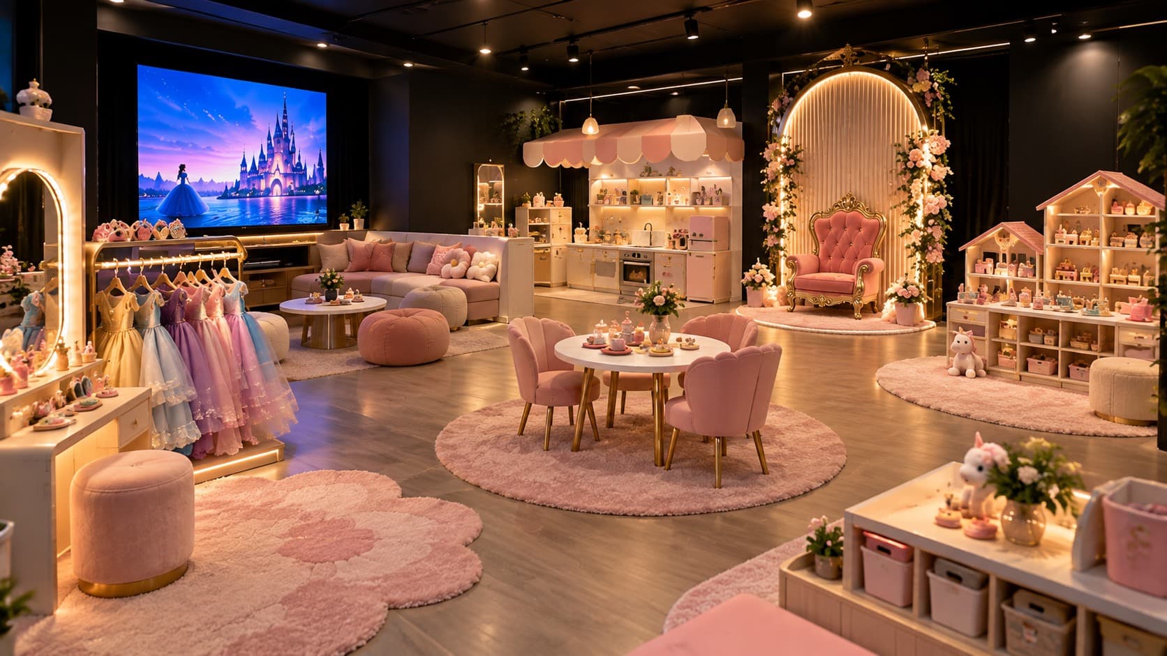 Princess Play Lounge at GenZ Arcade Café, Clifton Block 6, Karachi
